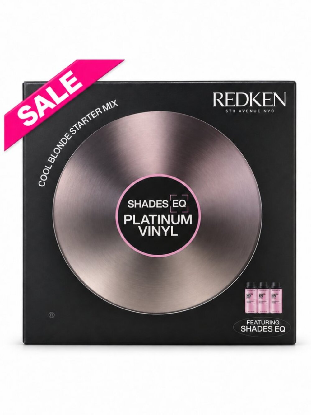 Redken Shades EQ Platinum Vinyl Cool Blonde Starter Kit Limited Edition